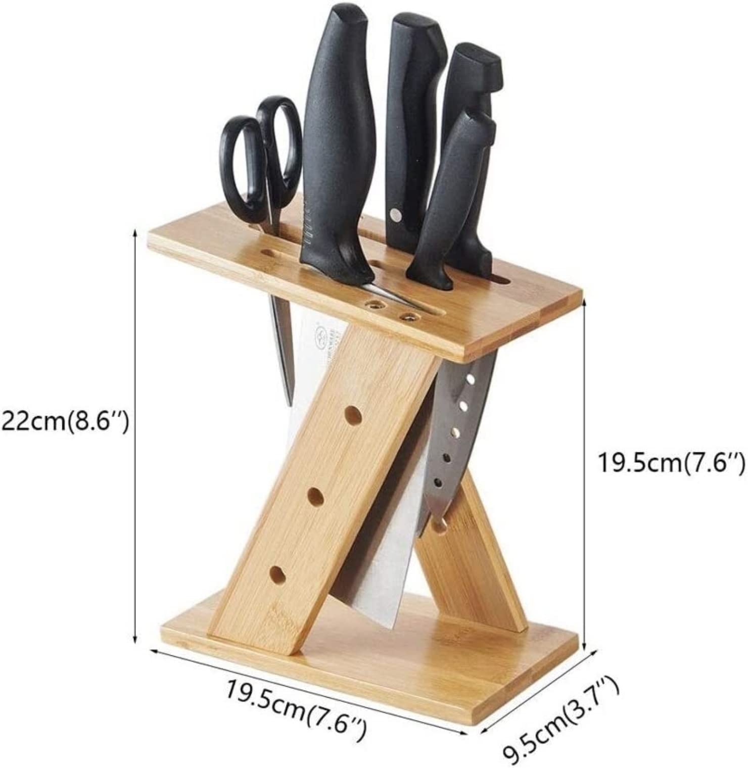 Amazon｜包丁スタンド 包丁収納 包丁立て 包丁差し キッチン竹ナイフ